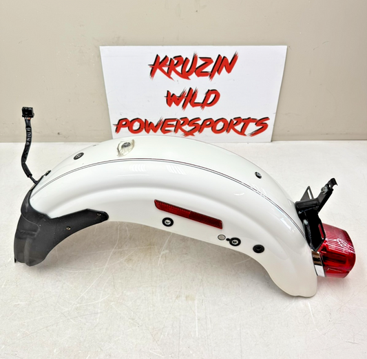 2003 Harley Davidson Sportster Rear Fender + Brake Light 100th Anniversary