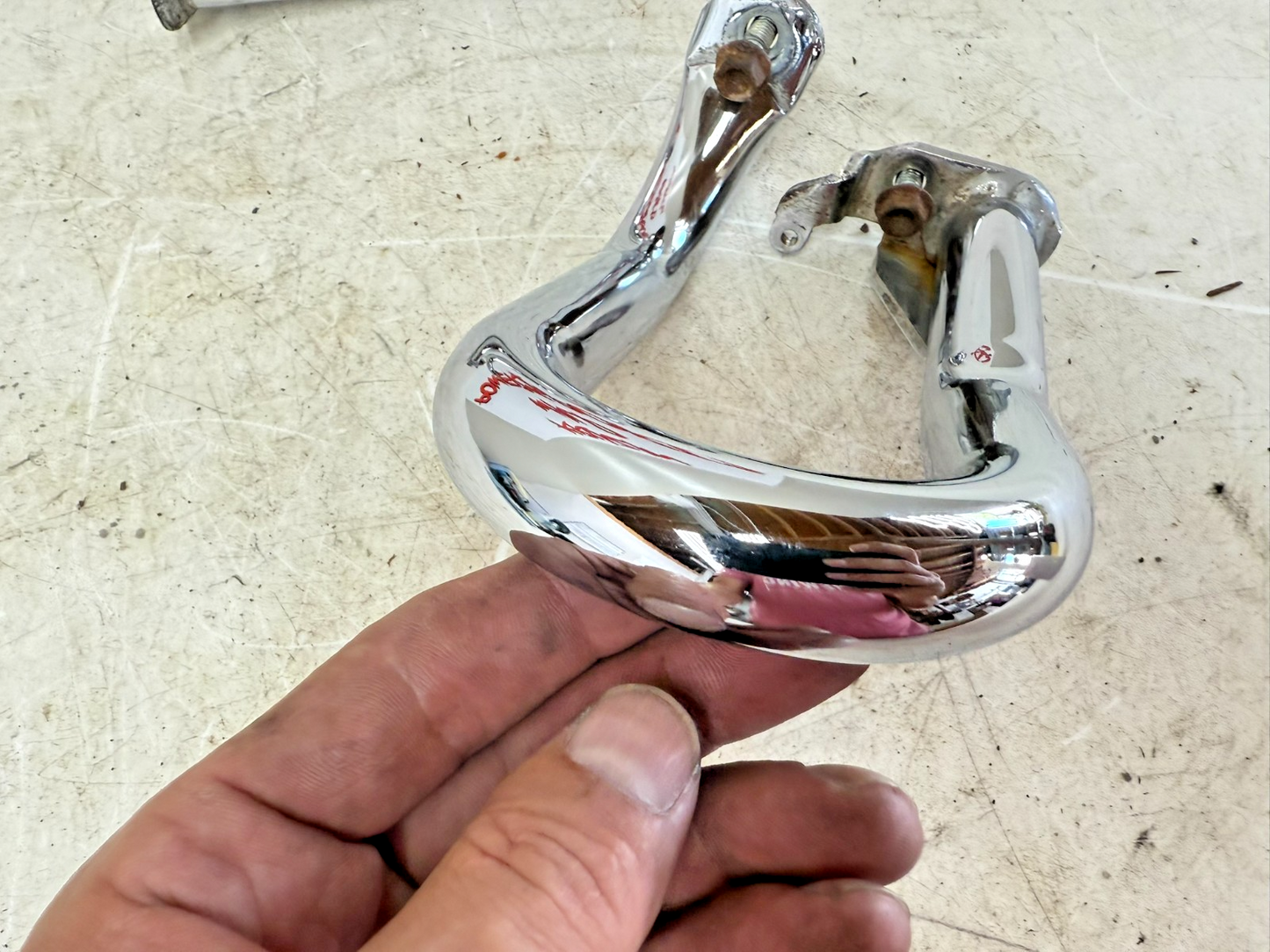 2002 Honda Goldwing GL1800 Saddlebag Crash  Guard Bar Frame Slider