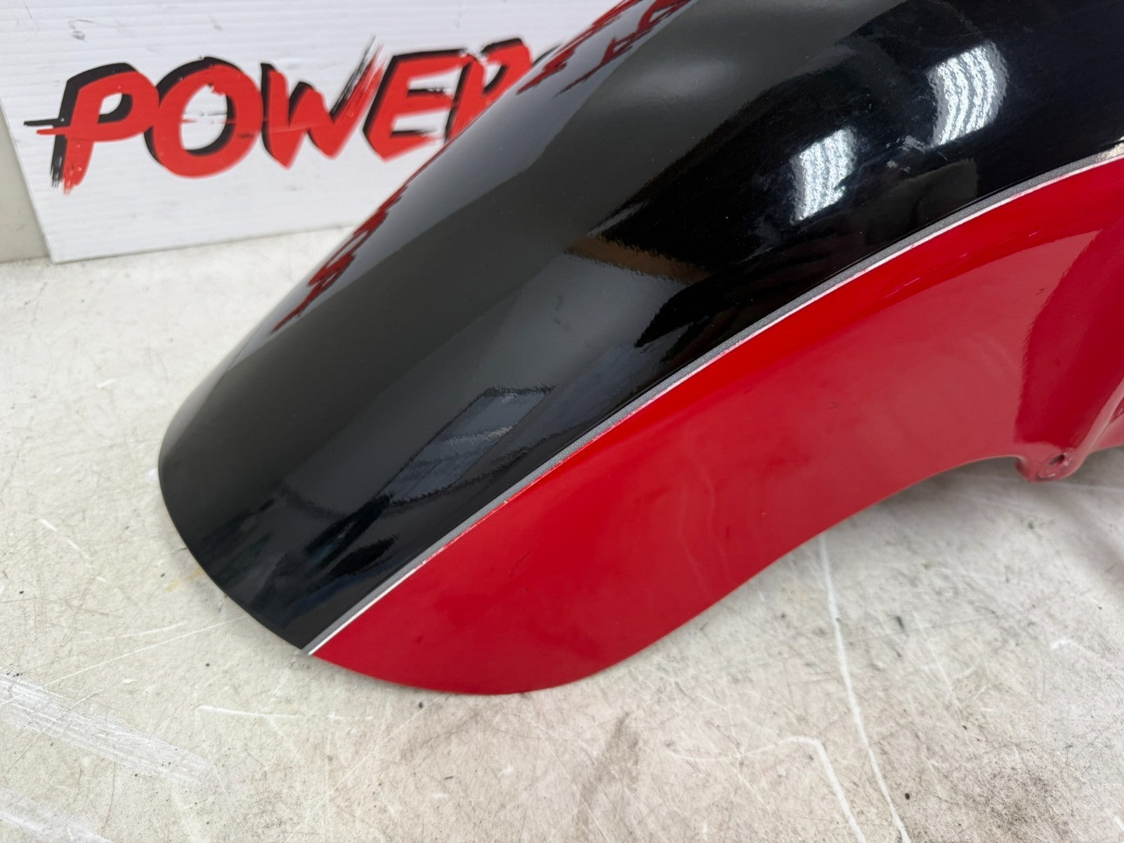 2001 HONDA VALKYRIE INTERSTATE OEM Front Fender With Chrome Trim Tip