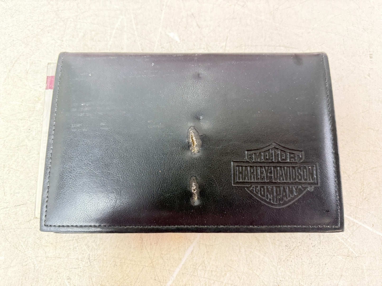 2003 HARLEY ELECTRA GLIDE Owners Manual 100th Anniversary w/ Leather Cover