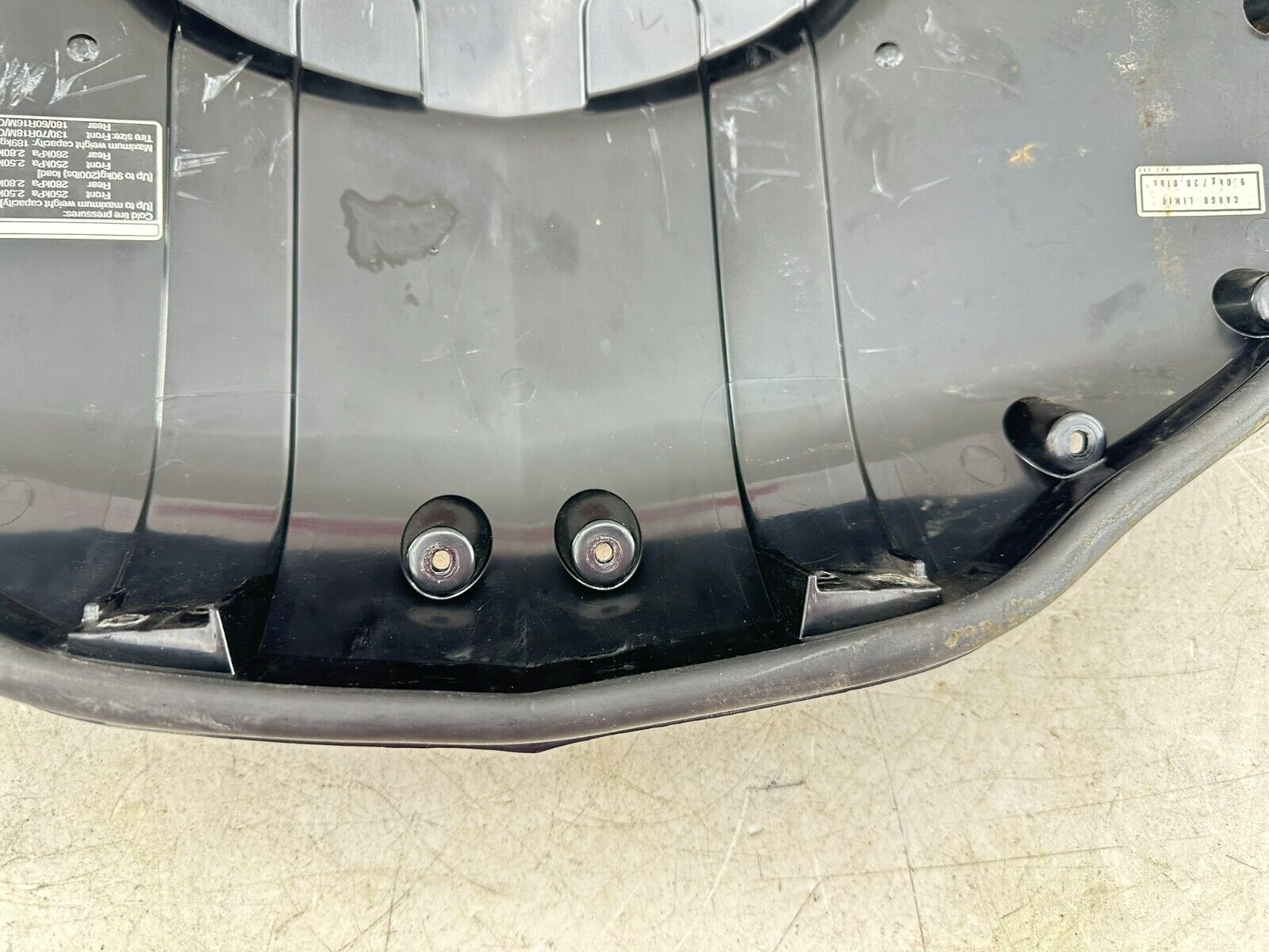 2004 Honda Goldwing GL1800 Inner Trunk Lid Filler Panel Case