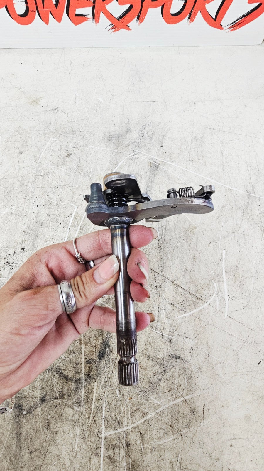 2001 Harley Davidson Sportster Transmission Gear Change Shifter Shift Shaft