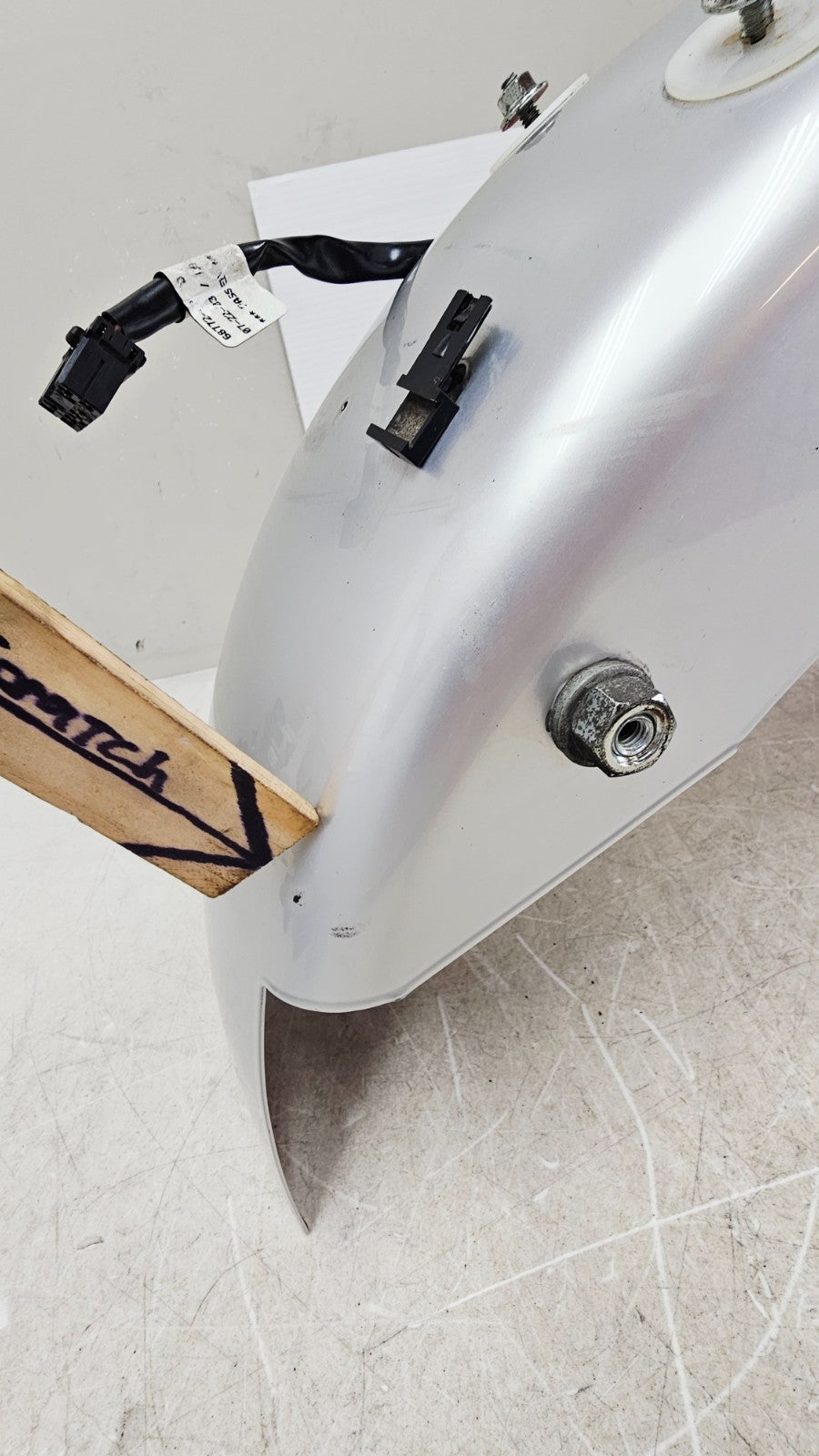 2003 HARLEY ELECTRA GLIDE Rear Fender Brake Light Turn Signal Bar 100th annivers