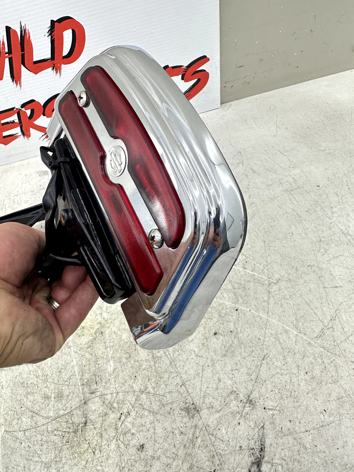 2003 HARLEY ELECTRA GLIDE classic Passenger Floorboards W/ LED Lights OEM HD