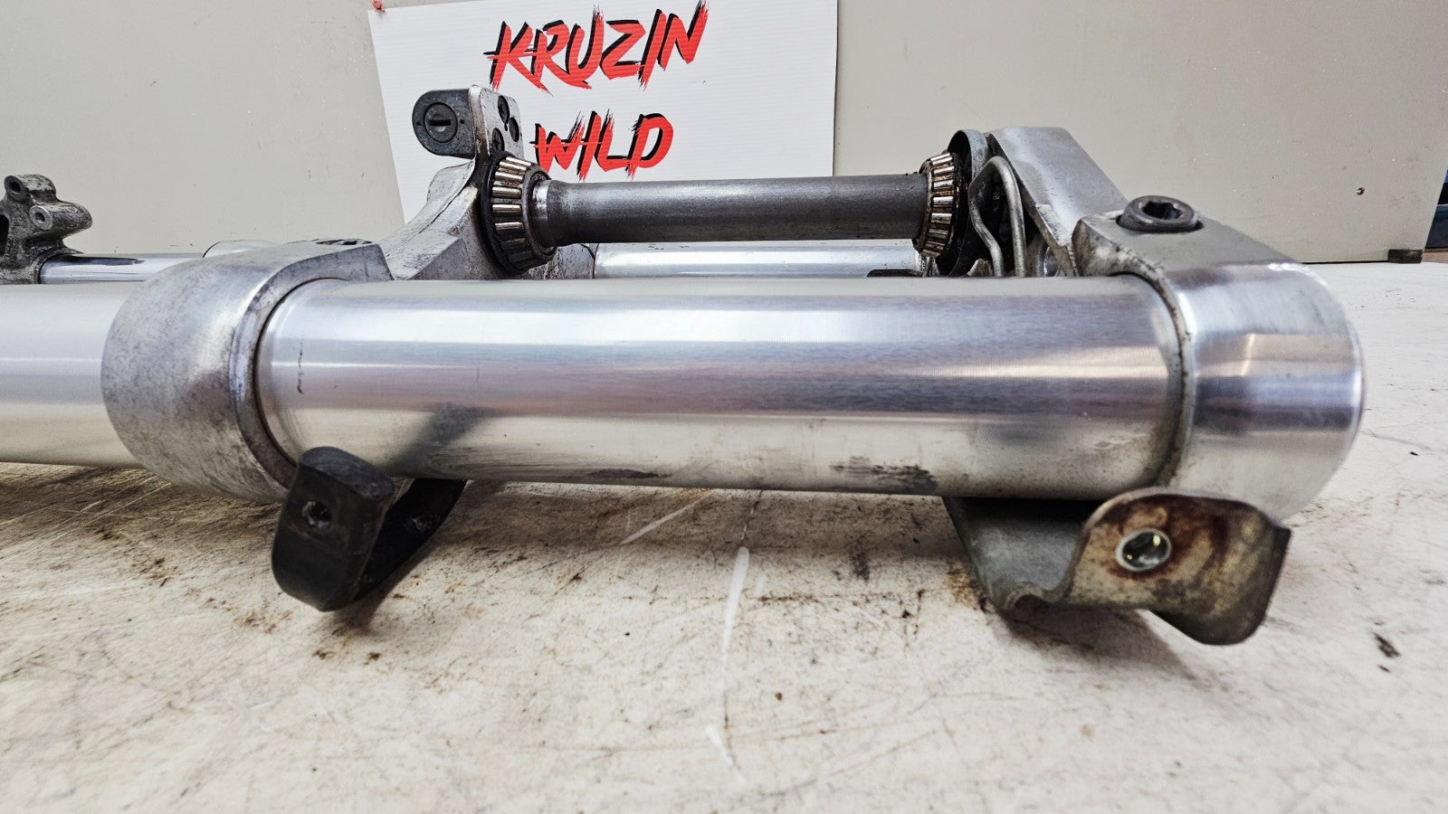 2000 HONDA VALKYRIE INTERSTATE Front End Forks Triple Tree Clamp