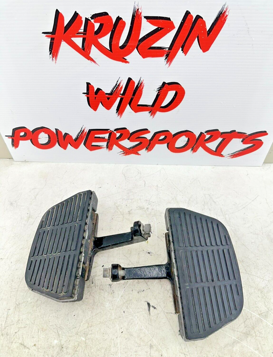 1999 HARLEY FLH ELECTRA GLIDE OEM HD Passenger Floorboards Foot Rest Pad