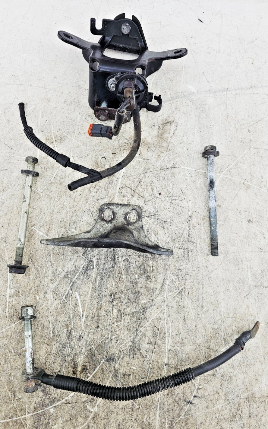 2000 Harley Davidson Sportster Upper Front Motor Mount Bracket + Bolts