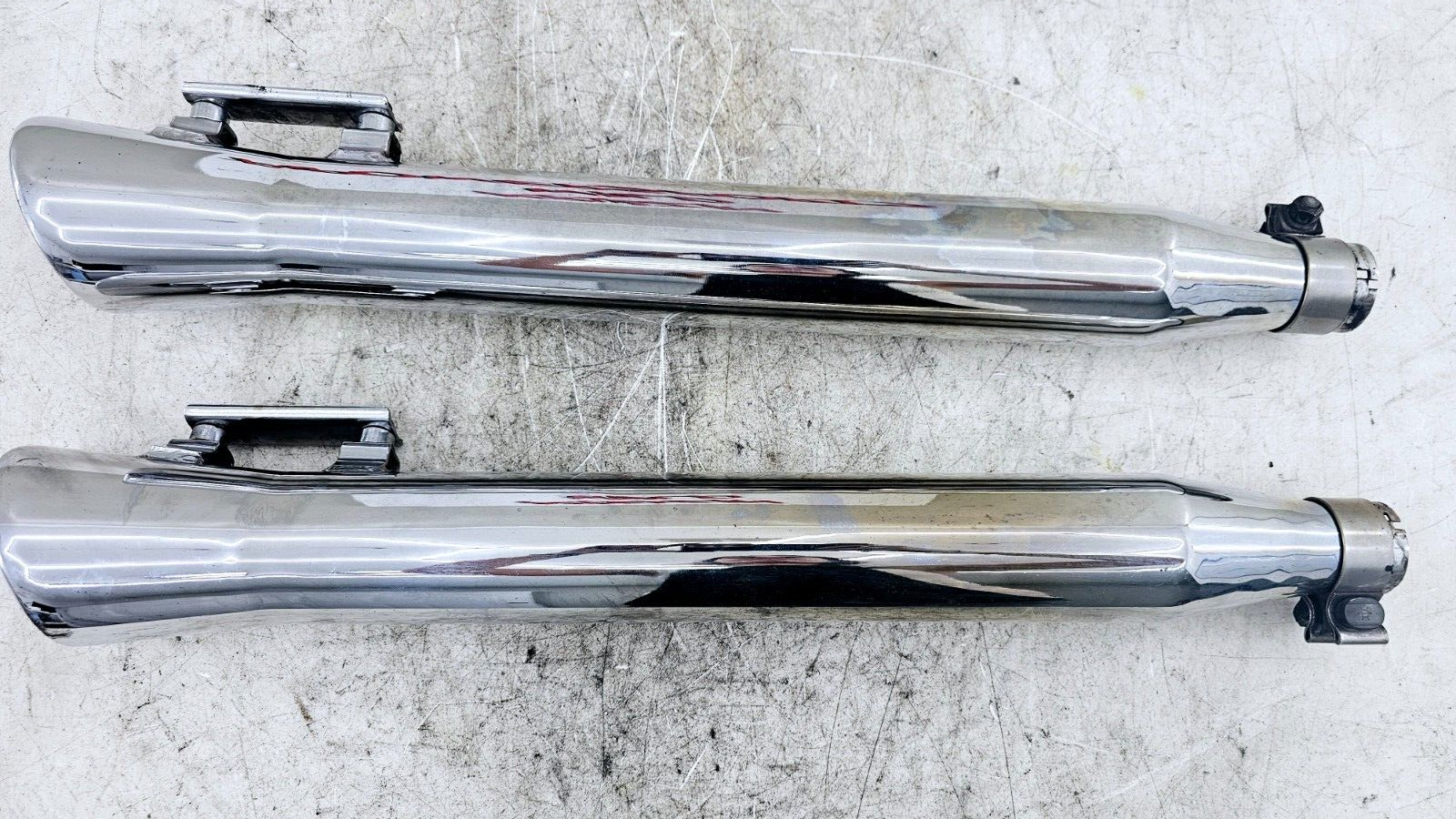 1998 HARLEY FLH ELECTRA GLIDE Exhaust System Slip On Muffler Kerker??