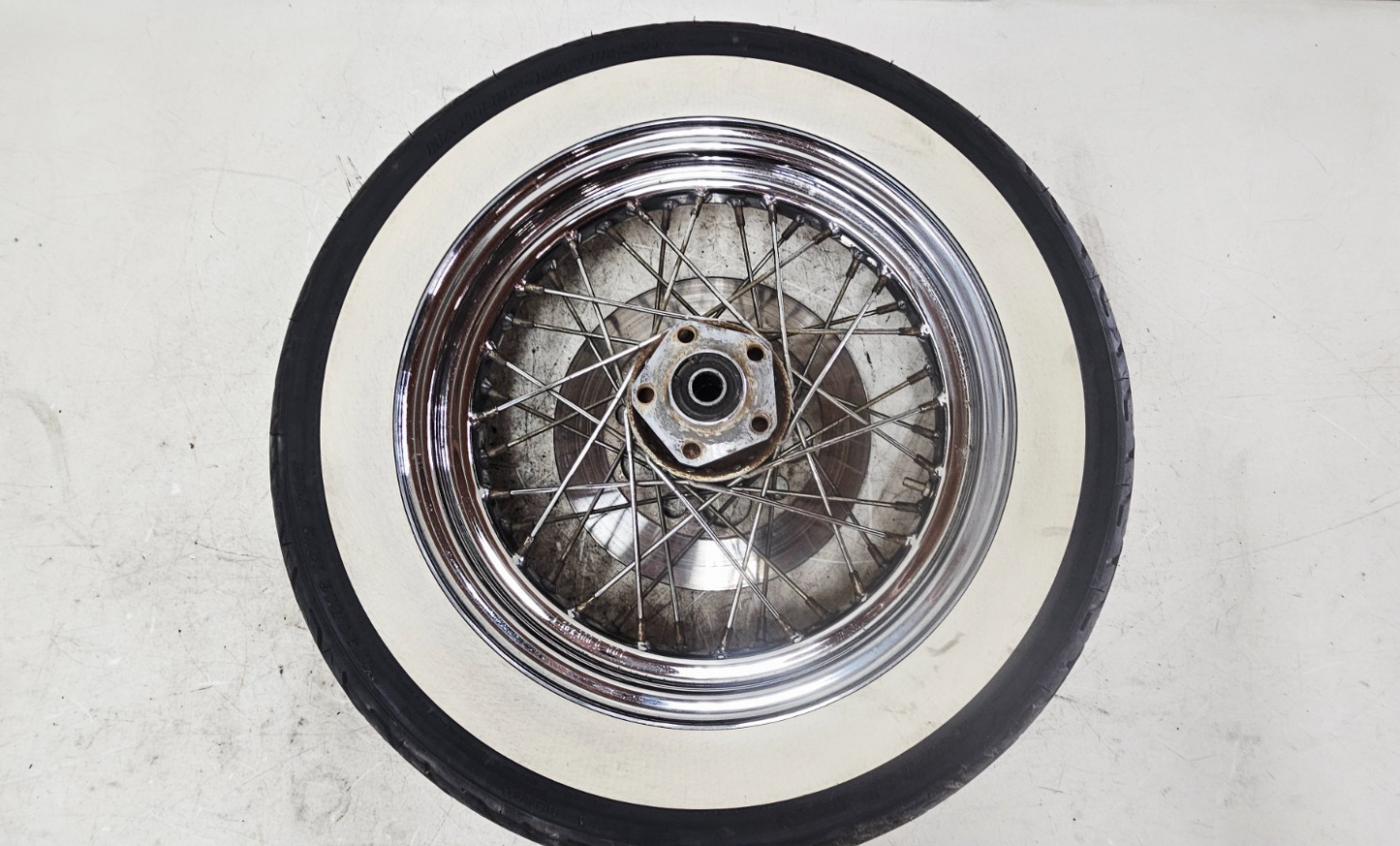1990 Harley FXR FXRT FXRD FXRS FXLR FXRC Rear Wheel Rim Tire Chrome 16x3