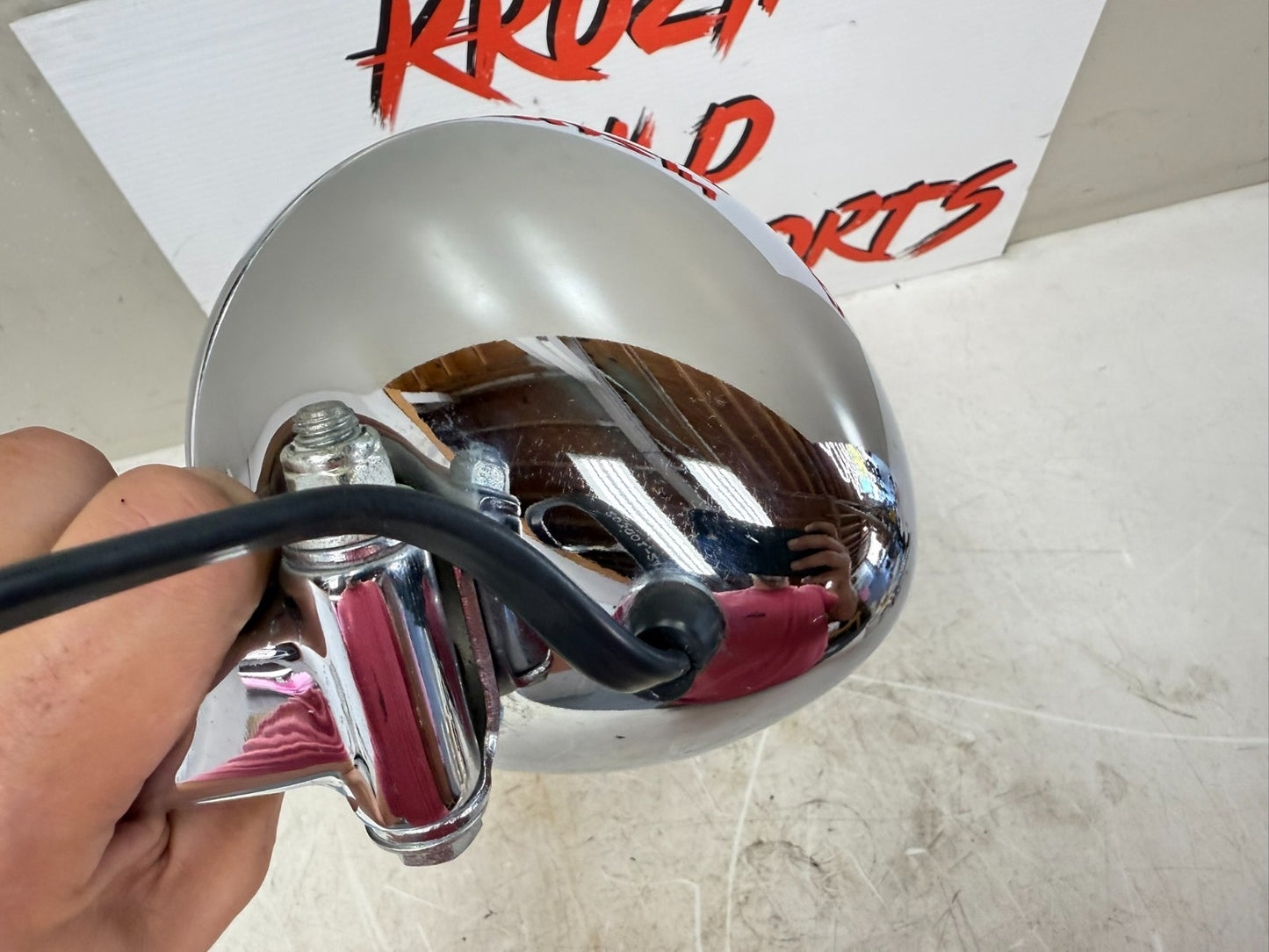 2003 Harley Davidson Sportster Front Headlight Head Light Lamp Shell Bucket