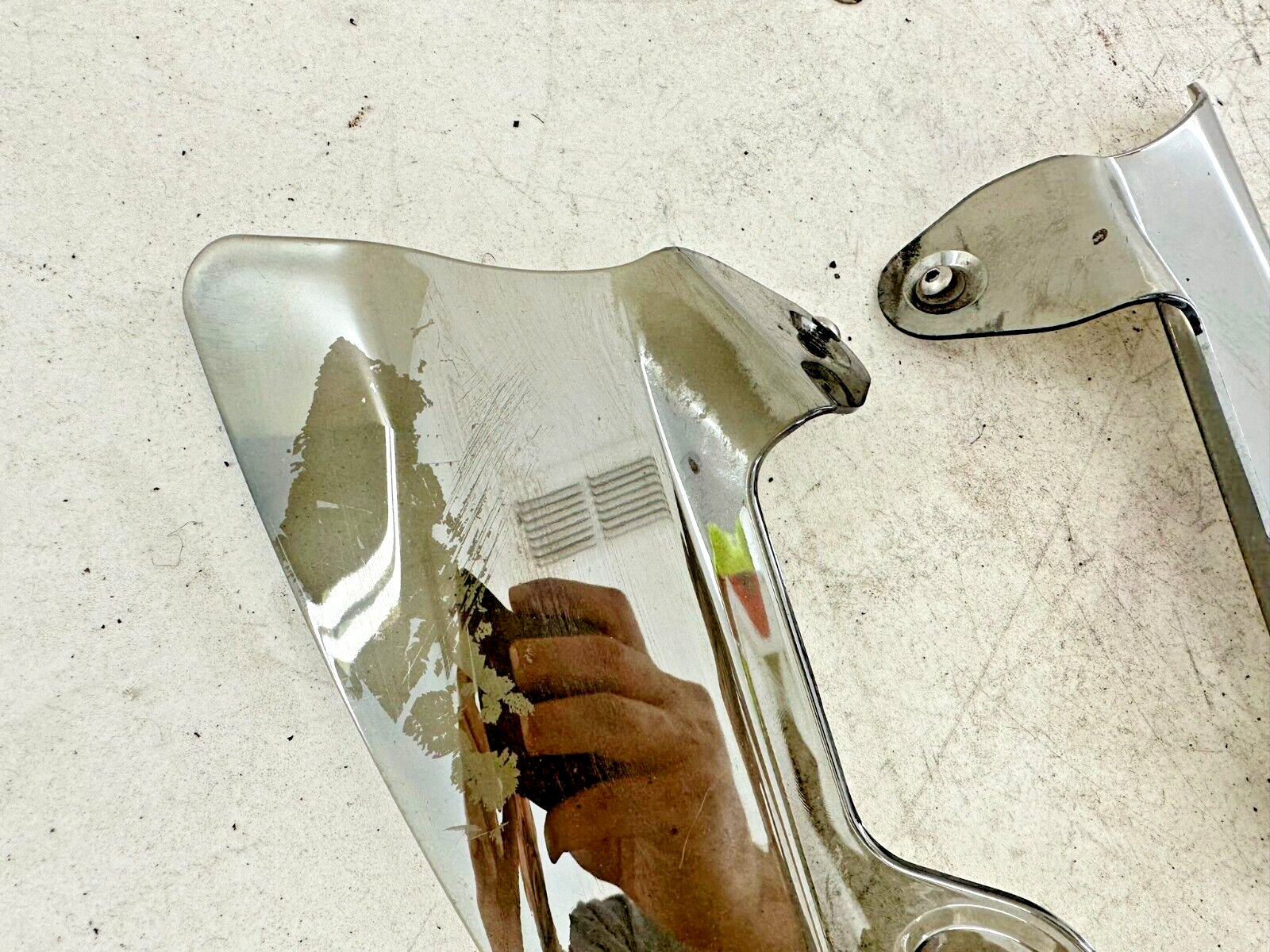 1999 HARLEY FLH ELECTRA GLIDE Under Seat Wind Deflectors Wings
