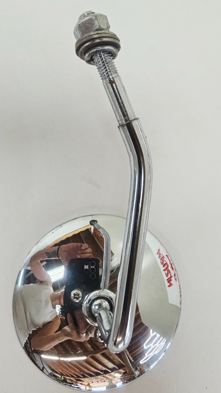 1995 HARLEY SOFTAIL FATBOY Chrome Round Mirrors Left Right Set