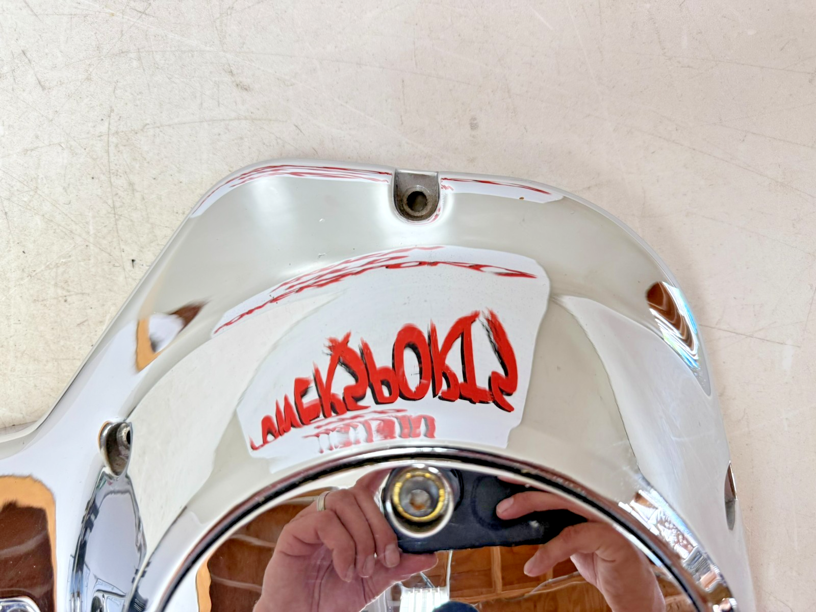 1998 HARLEY FLH ROADKING Outer Primary Clutch Cover Case Housing 60685-94