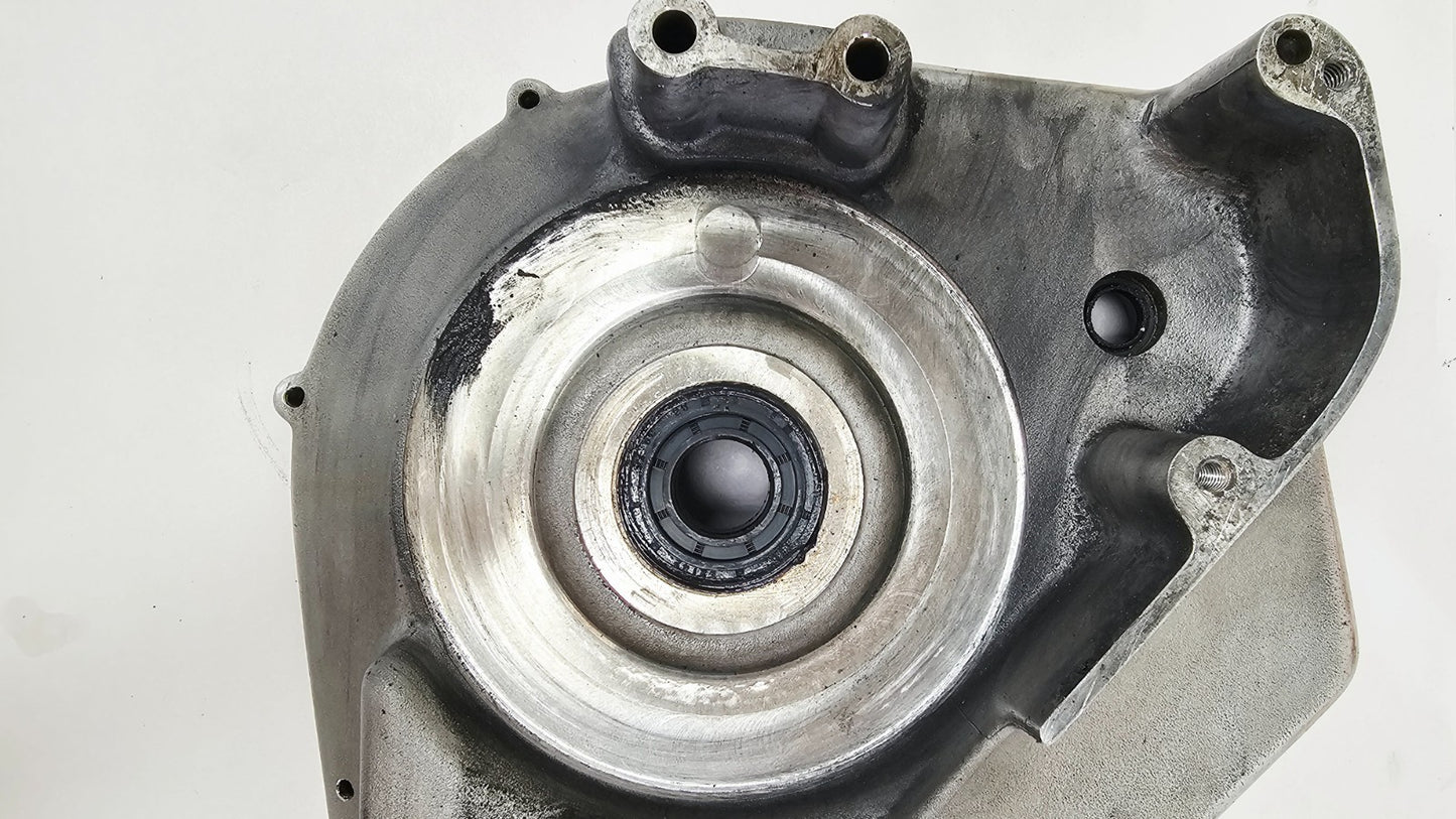 1995 HARLEY SOFTAIL FATBOY Delkron Polished Inner Primary Clutch Cover Housing