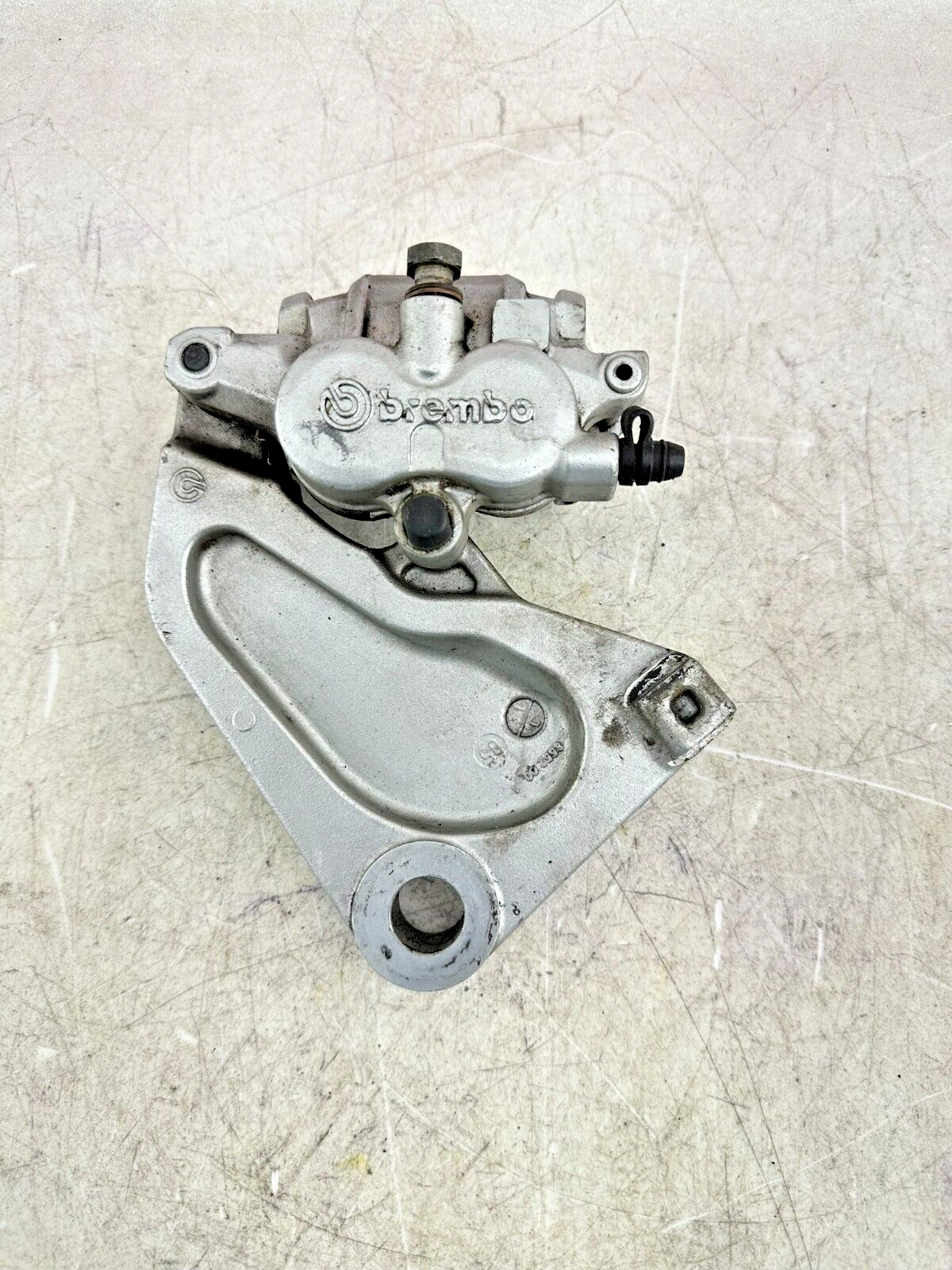 2006 Victory Kingpin Rear Brake Caliper + Mounting Bracket Brembo