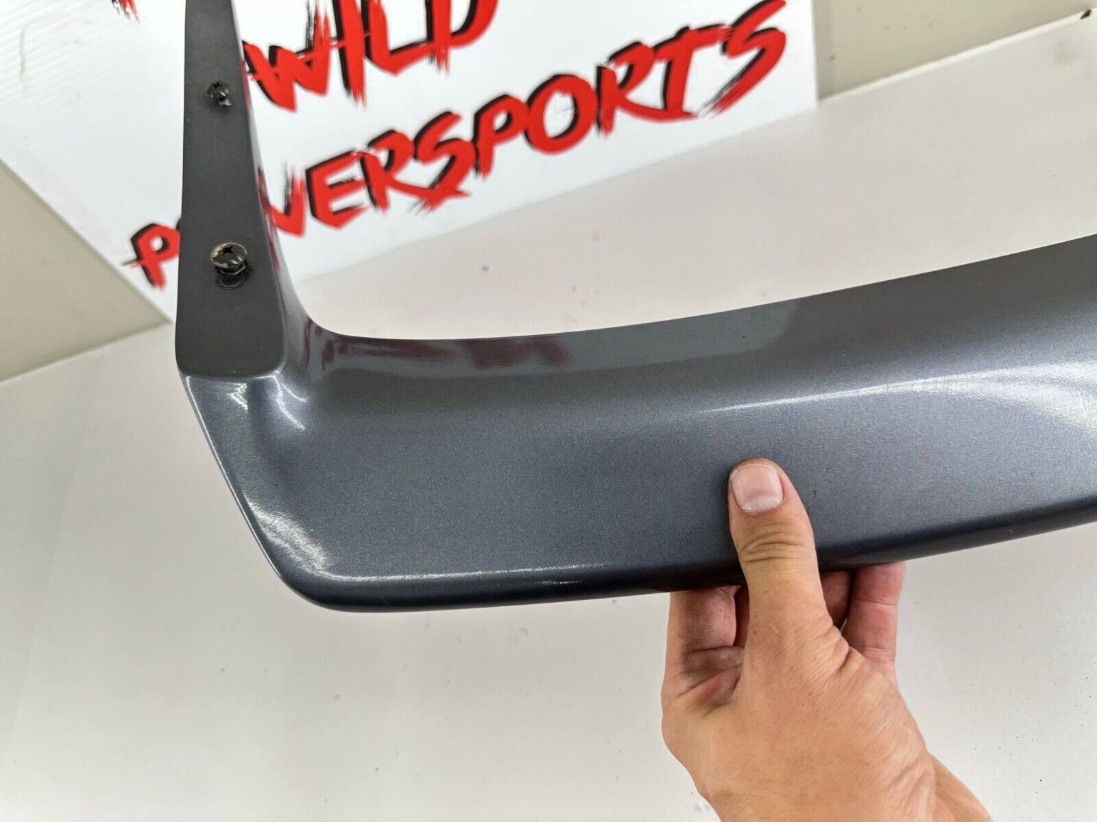 88-00 HONDA GOLDWING GL1500 Upper Trunk Lid Spoiler Gray