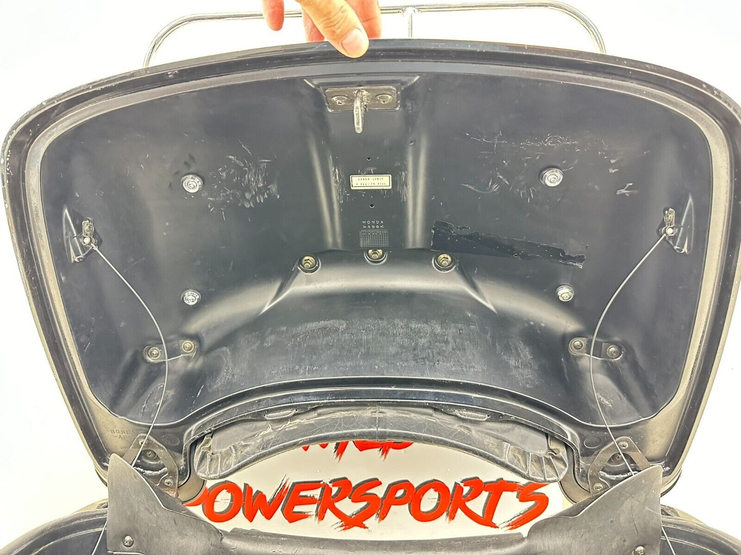 1999 HONDA VALKYRIE INTERSTATE OEM Trunk Tour Pack Top Box + Luggage Rack