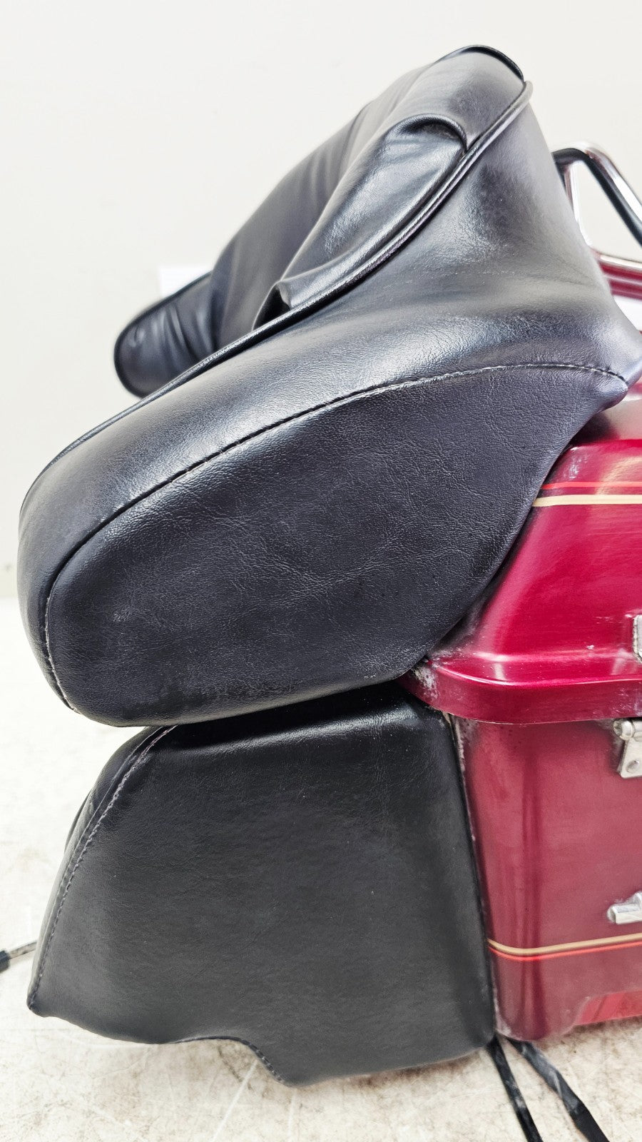 1996 HARLEY FLH ELECTRA GLIDE Trunk Tour Pack Top Box Speaker Lids Backrest Rack