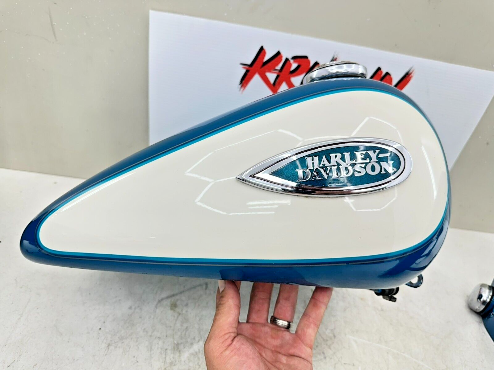 2001 HARLEY SOFTAIL FLTSTS Heritage Springer Front Rear Fender Gas Tank