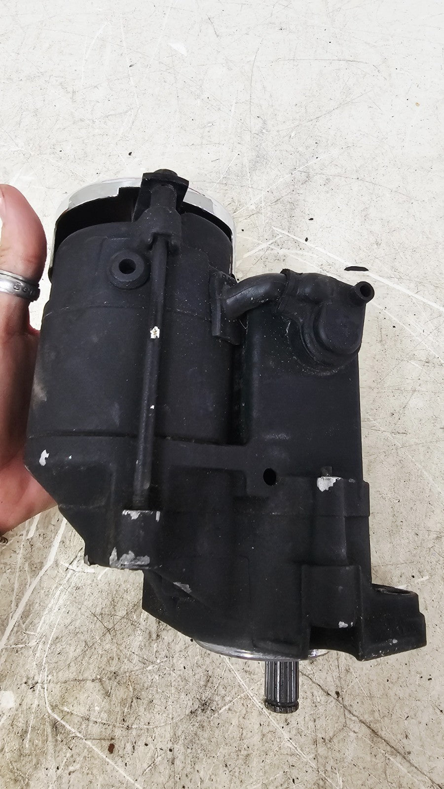 1997 HARLEY DYNA OEM Engine Starter Motor & Starting Gear Jackshaft