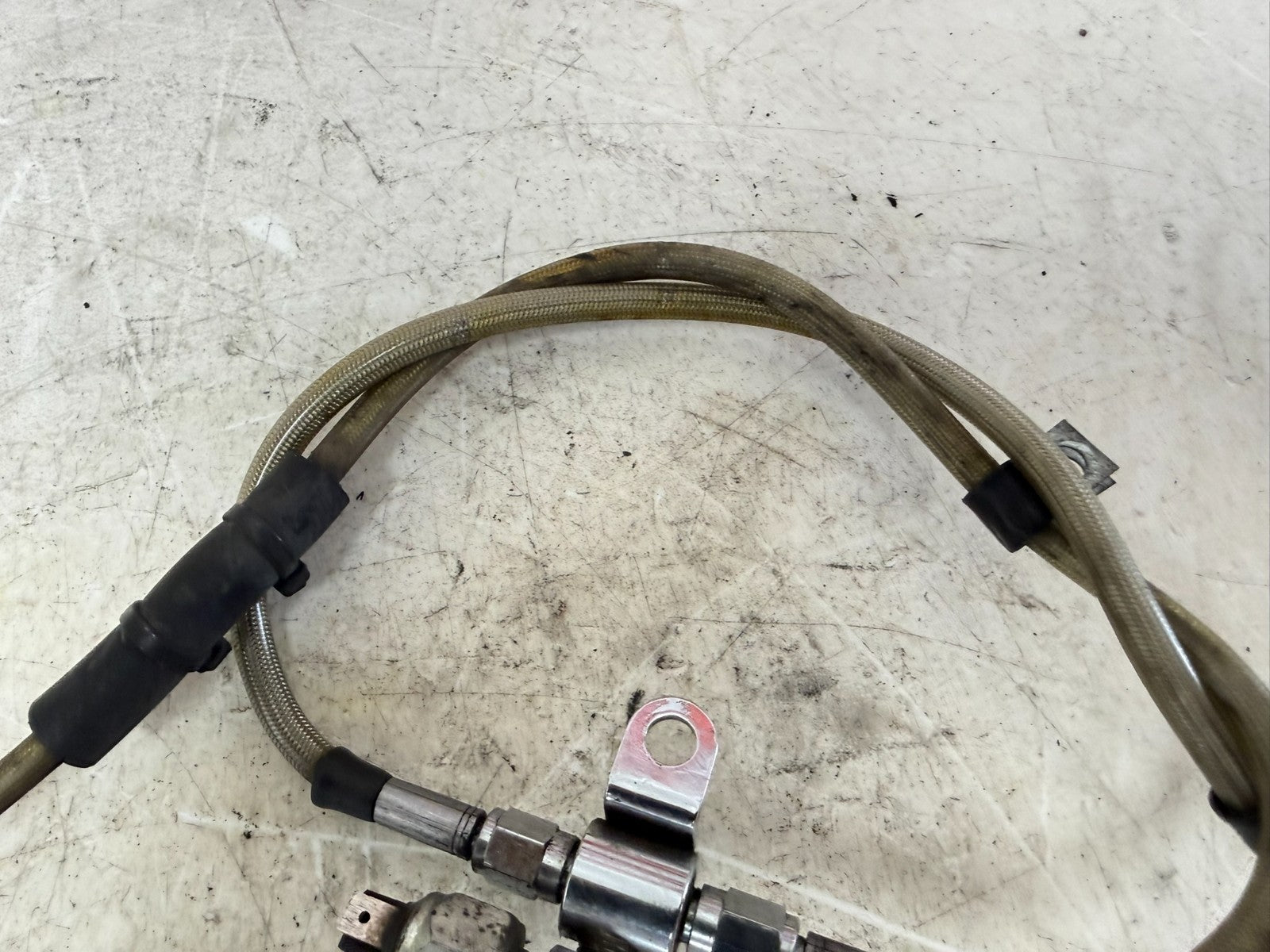 1995 HARLEY FLH ELECTRA GLIDE Braided Brake Hose Line