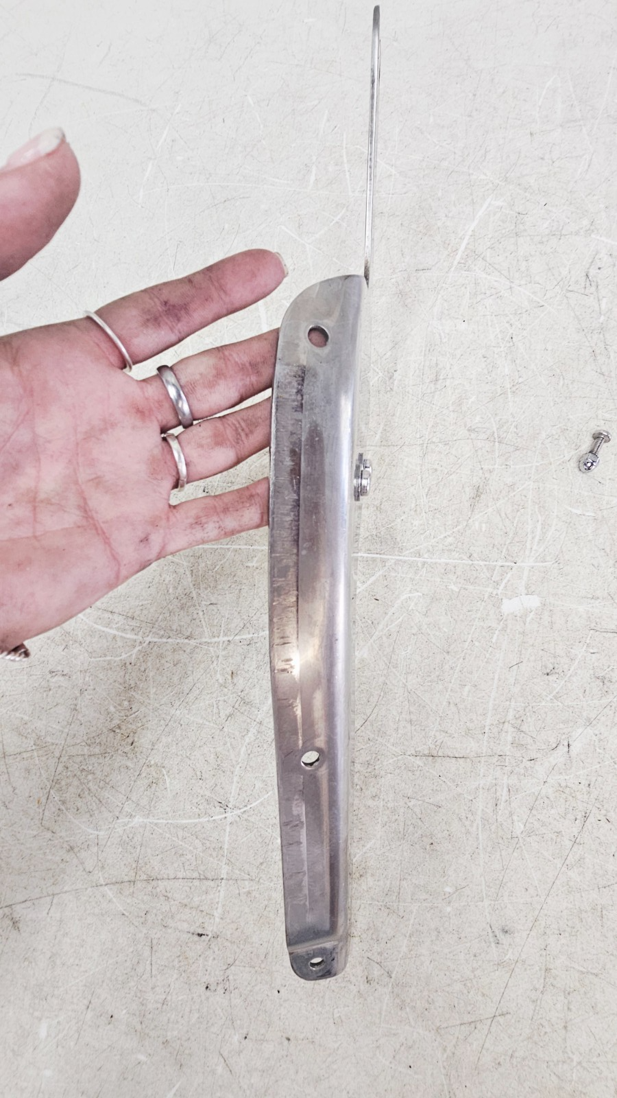 2000 HARLEY DAVIDSON FLH ROADKING Windshield Windscreen Bracket w/ Hardware