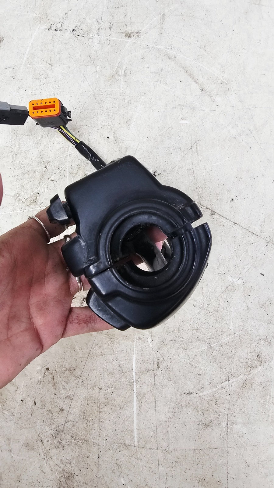 1996 HARLEY FLH ELECTRA GLIDE Left Controls Switch Housing Horn Turn Buttons