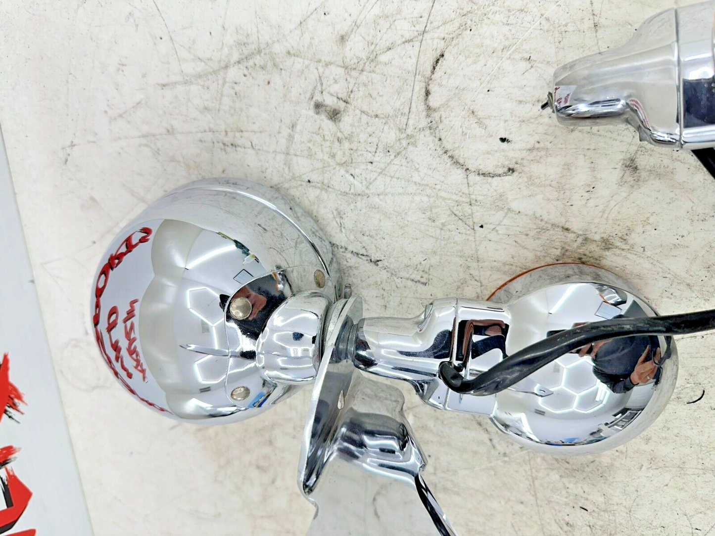 1994 HARLEY ELECTRA GLIDE Chrome Highway Fog Light Bar Turn Signal Light