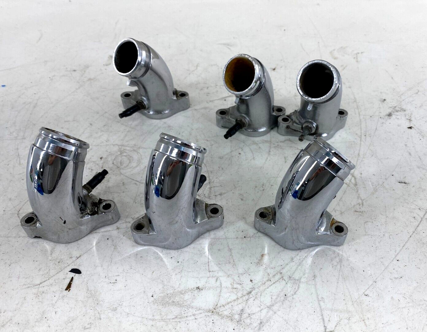 1999 HONDA VALKYRIE INTERSTATE Chrome Intake Runner Tube Manifolds