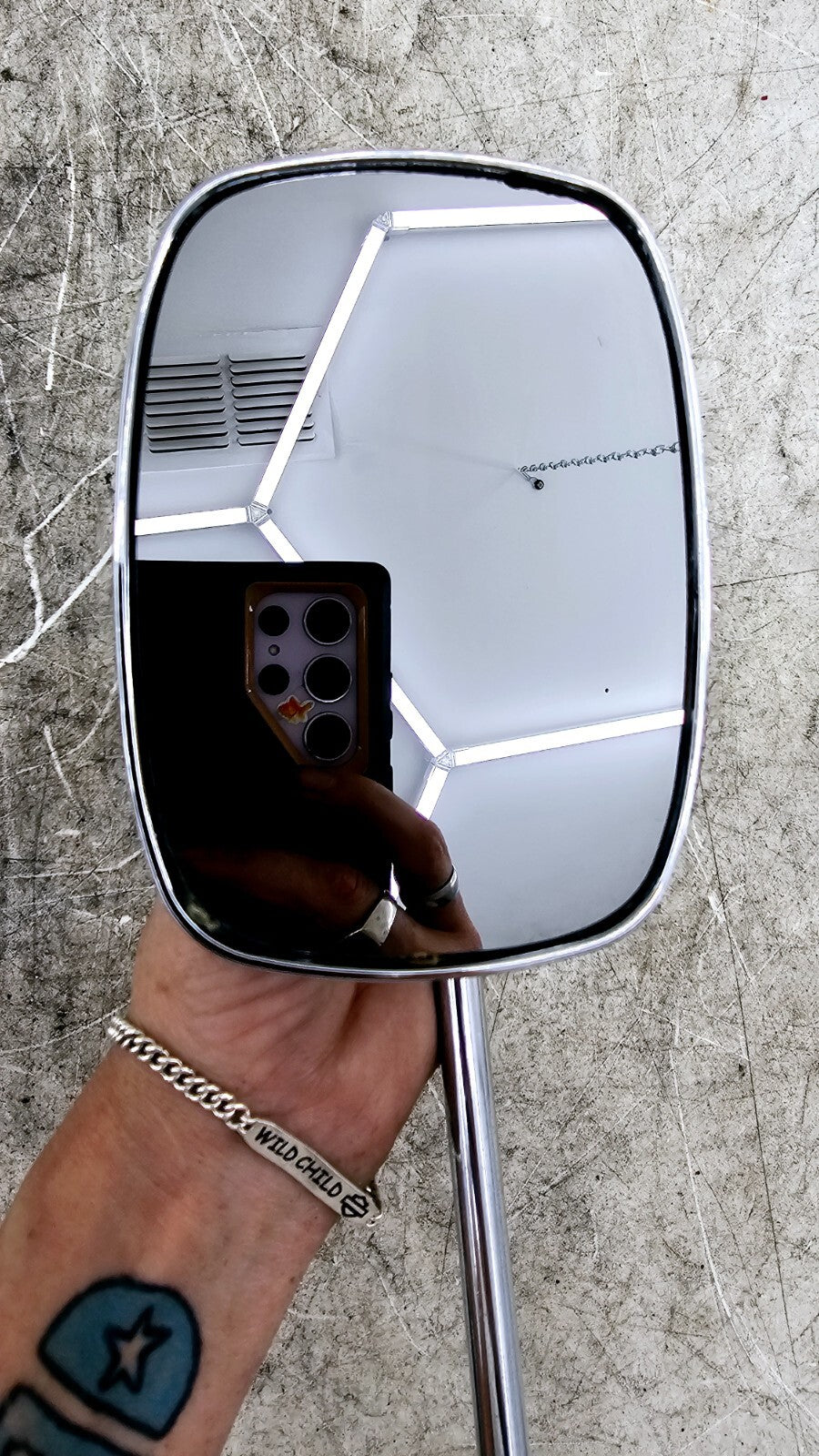 1994 HARLEY FLH ELECTRA GLIDE Mirror Right Left Rear View Mirrors