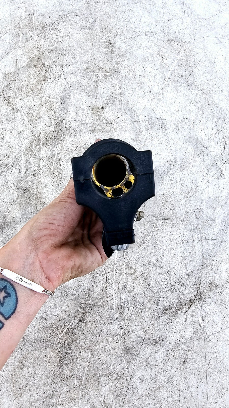 1999 HONDA VALKYRIE INTERSTATE Left Right Throttle Handle Black Grip Cruise Lock