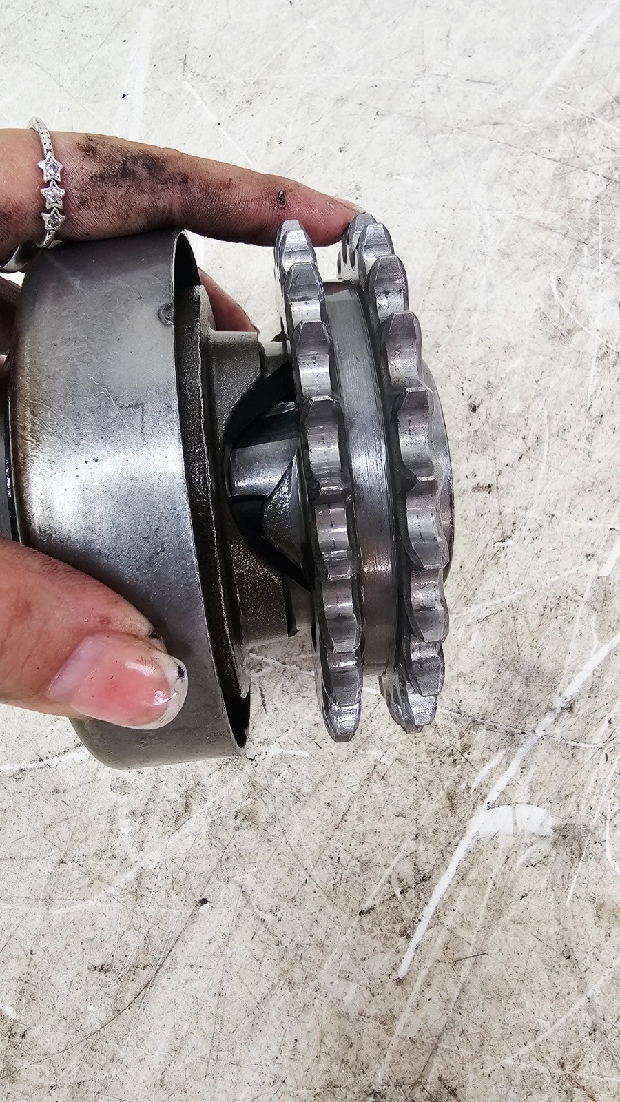 2002 HARLEY SOFTAIL Primary Clutch Chain Compensator Jackshaft Gear