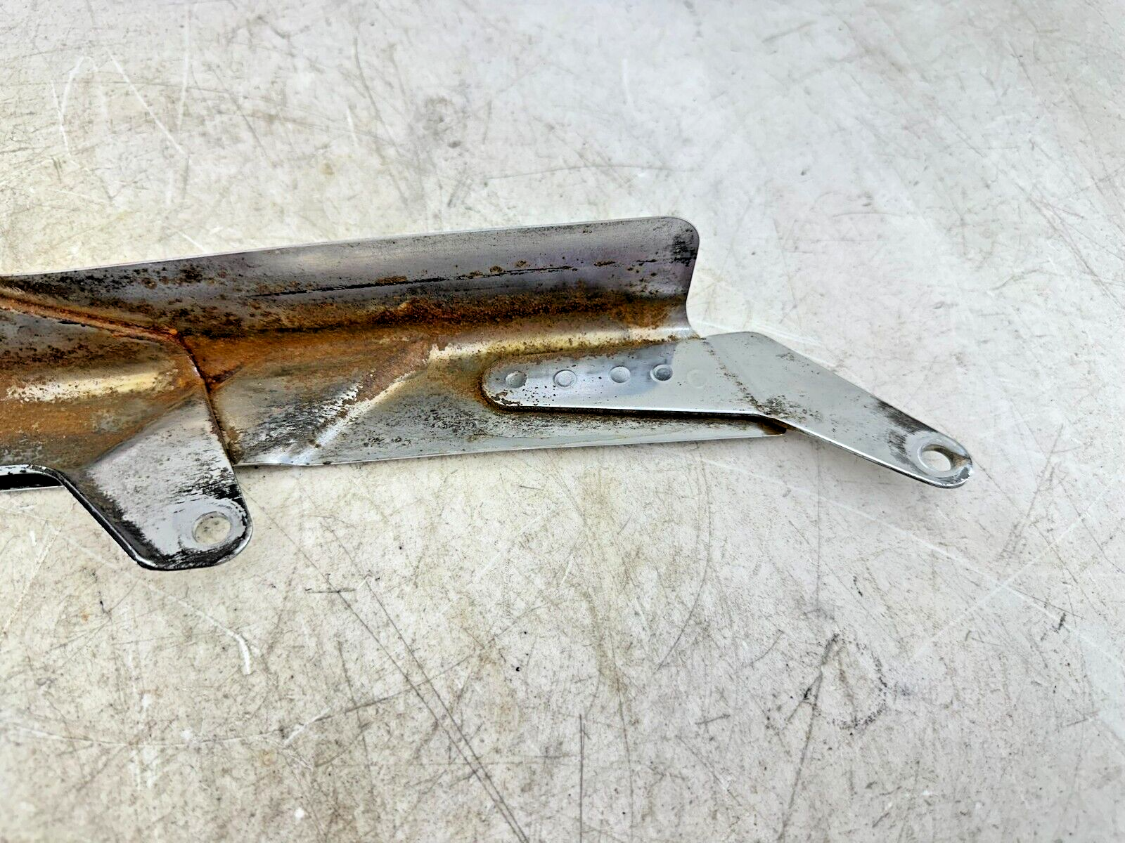 1995 HARLEY SOFTAIL Chrome Upper Belt Cover Guard