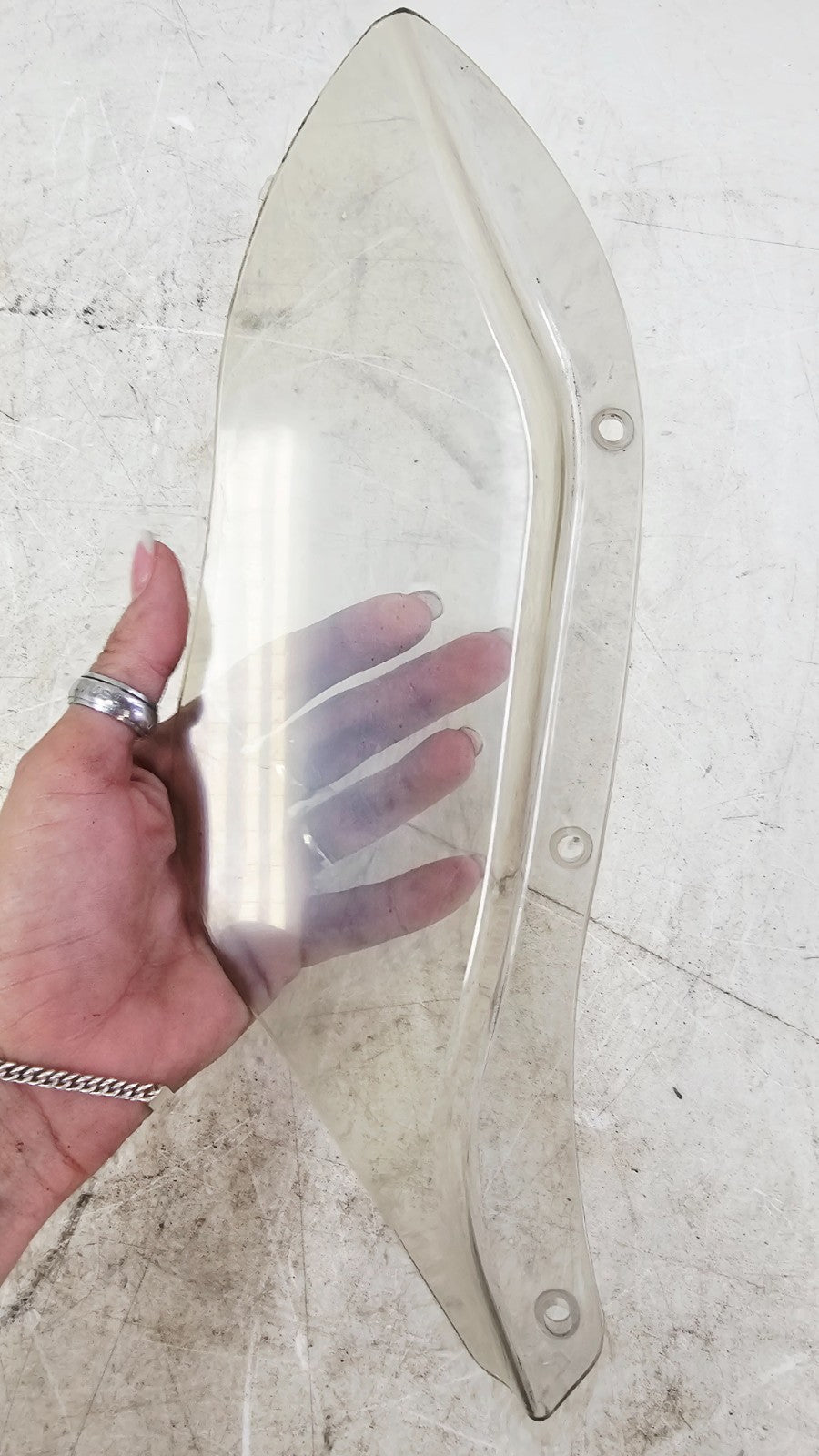 1996 HARLEY FLH ELECTRA GLIDE Front Fairing Wind Air Deflector Wing