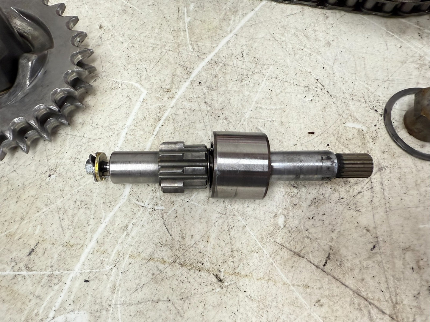 1998 HARLEY FLH ELECTRA GLIDE Primary Clutch Chain Compensator Jackshaft Gear