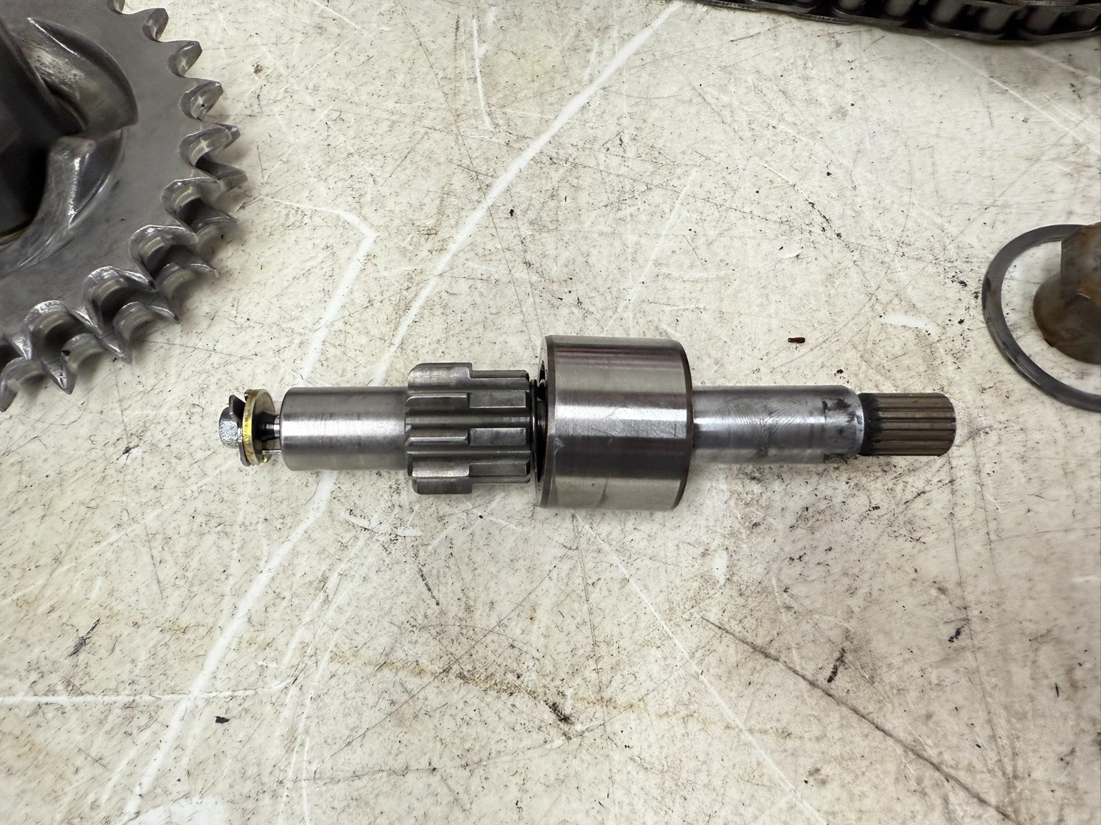 1998 HARLEY FLH ELECTRA GLIDE Primary Clutch Chain Compensator Jackshaft Gear