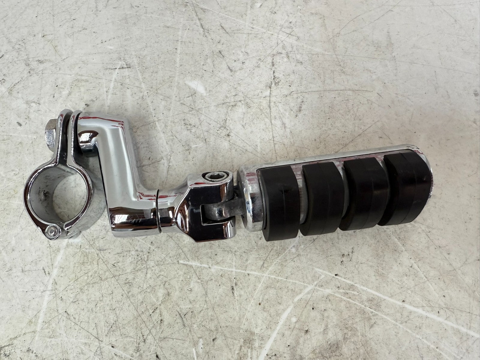 2003 HARLEY ELECTRA GLIDE Chrome Highway Foot Pegs Foot Rest OEM HD