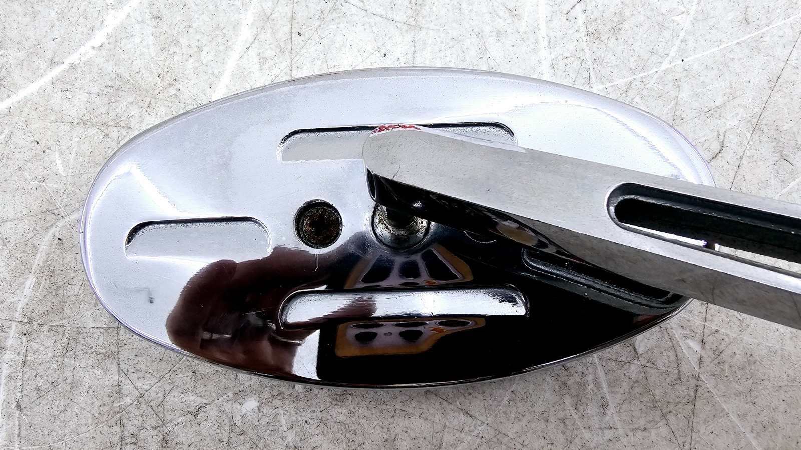 1988 HARLEY SOFTAIL Chrome Right Side Mirror