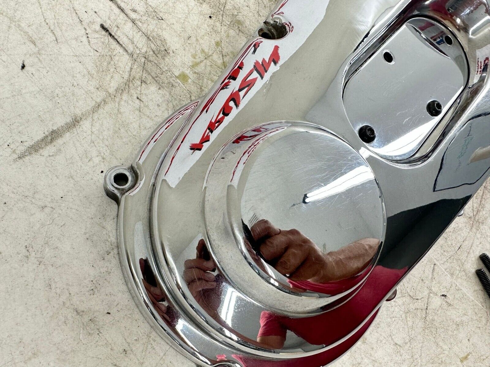 2003 HARLEY SOFTAIL Chrome Outer Primary Clutch Cover