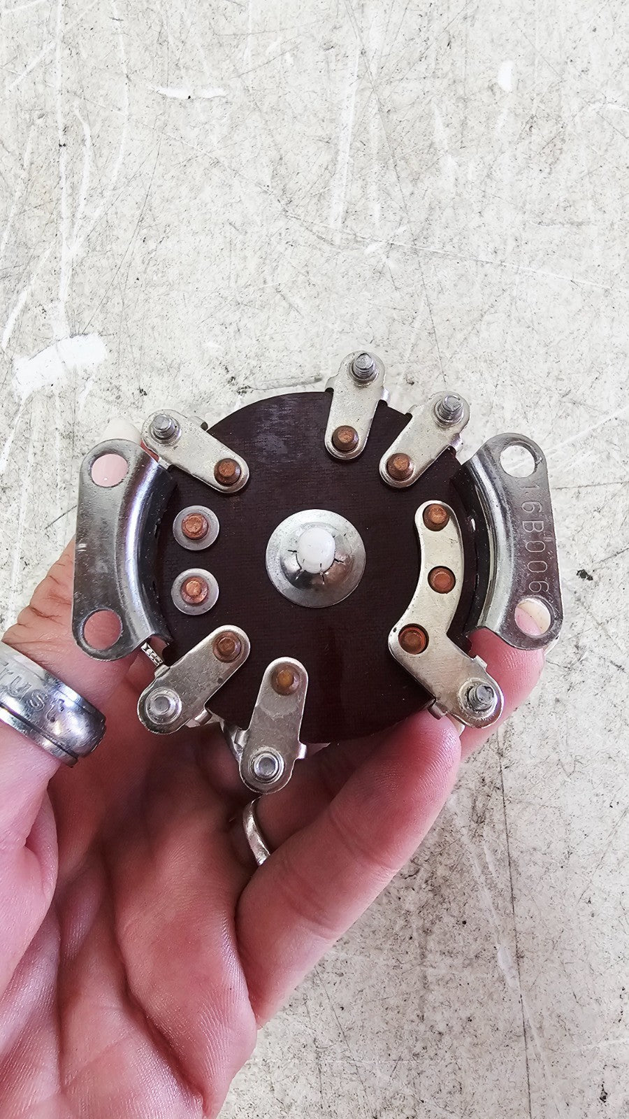 1993 HARLEY SOFTAIL Chrome Ignition Switch No Key Unlocked