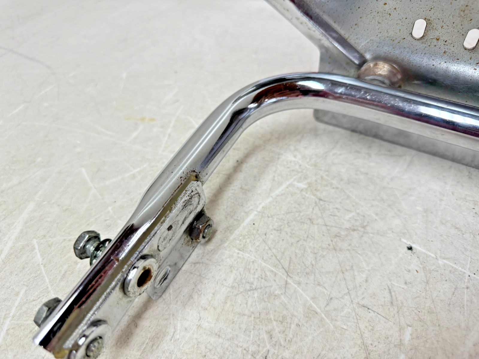 2003 HARLEY ELECTRA GLIDE License Plate Support Rail Bar Holder & Mount