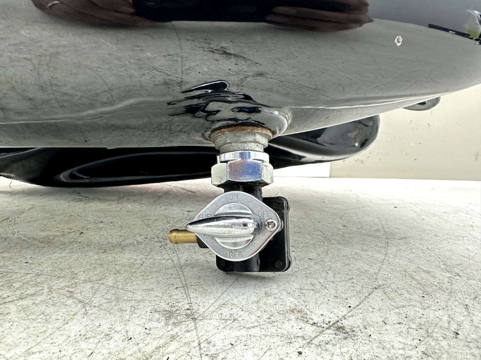 2003 HARLEY ELECTRA GLIDE  100 Anniversary Gas Fuel Tank Carburated Black