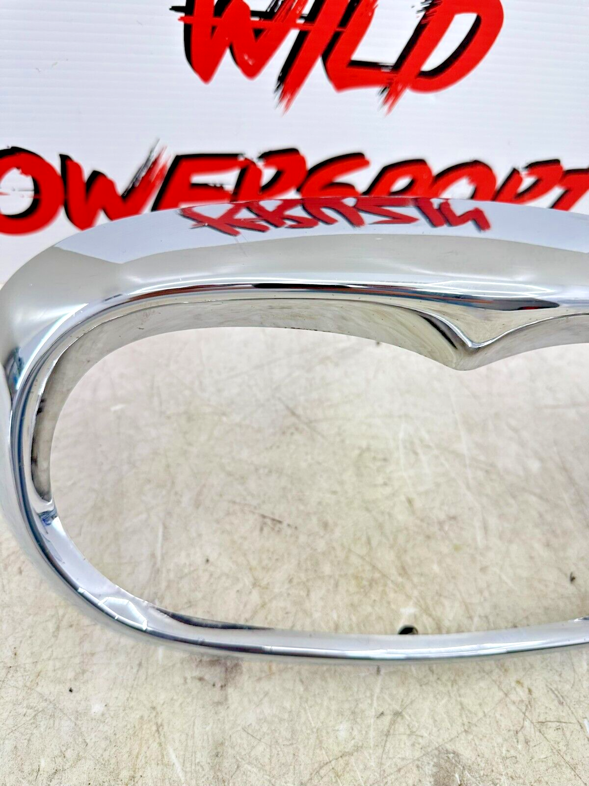 1999 HONDA VALKYRIE INTERSTATE Chrome Headlight Trim Garnish Surround