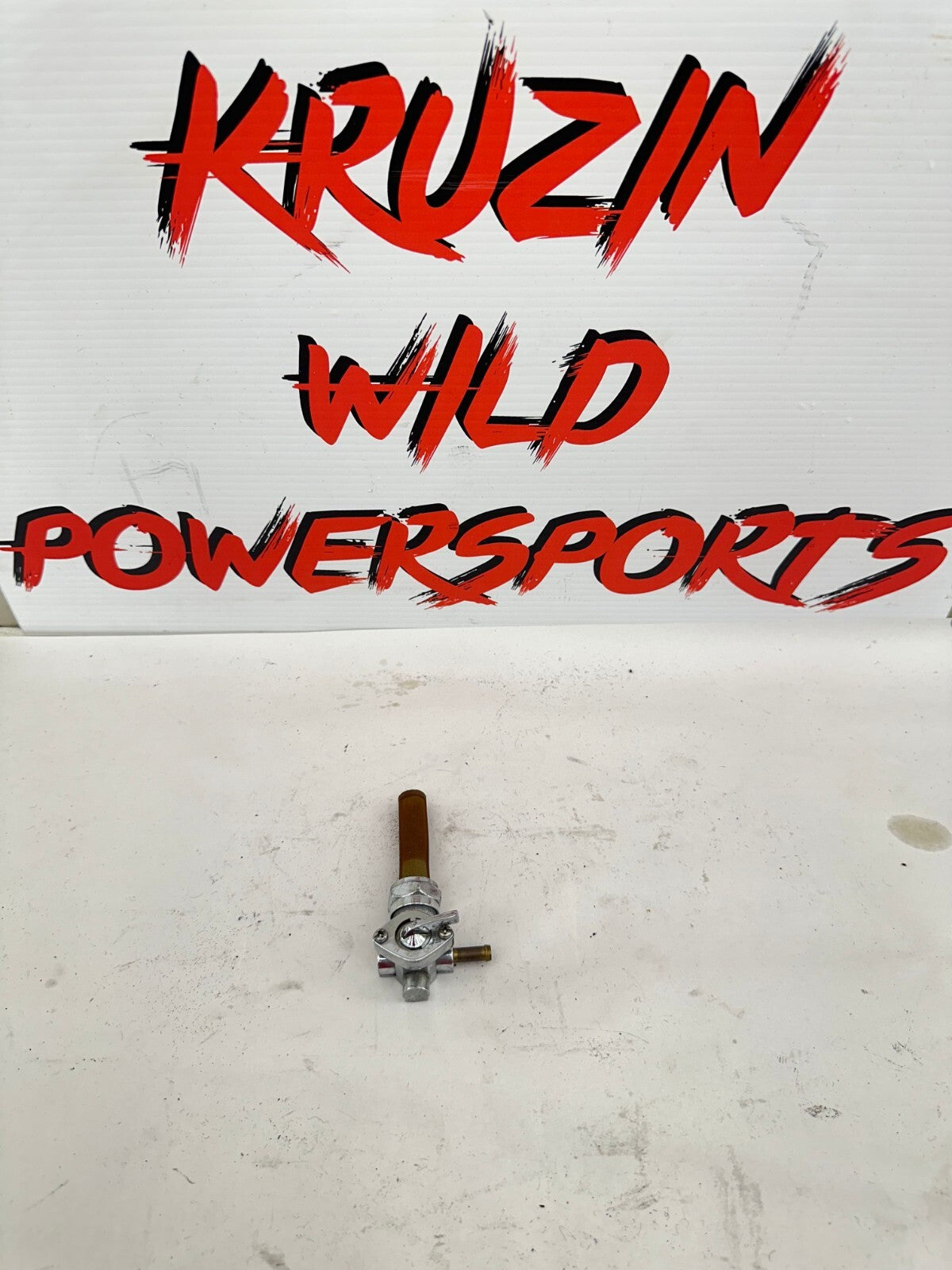 2001 Harley Davidson Sportster Chrome Manual Fuel Gas Petcock Valve OEM HD