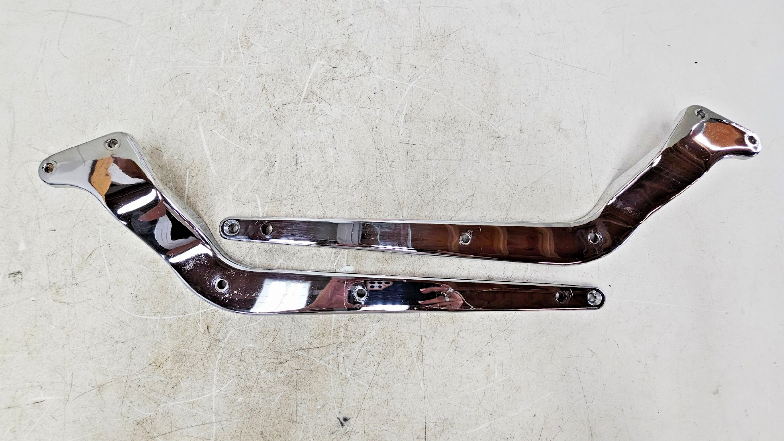 1993 HARLEY SOFTAIL Chrome Rear Fender Frame Strut Arm Bars