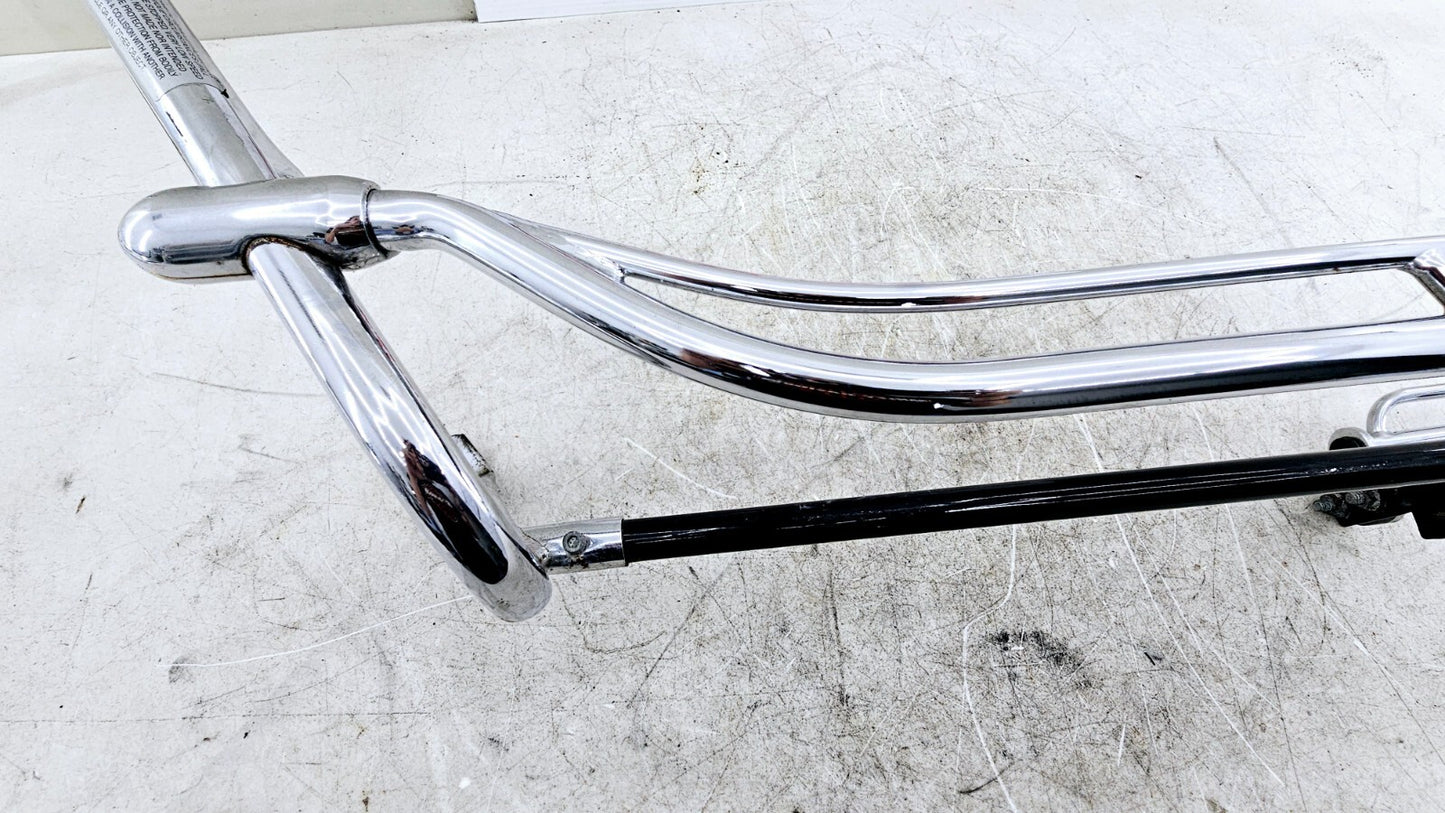 1998 HARLEY FLH ROADKING Chrome Saddlebag Surround Bumper Guard Bars