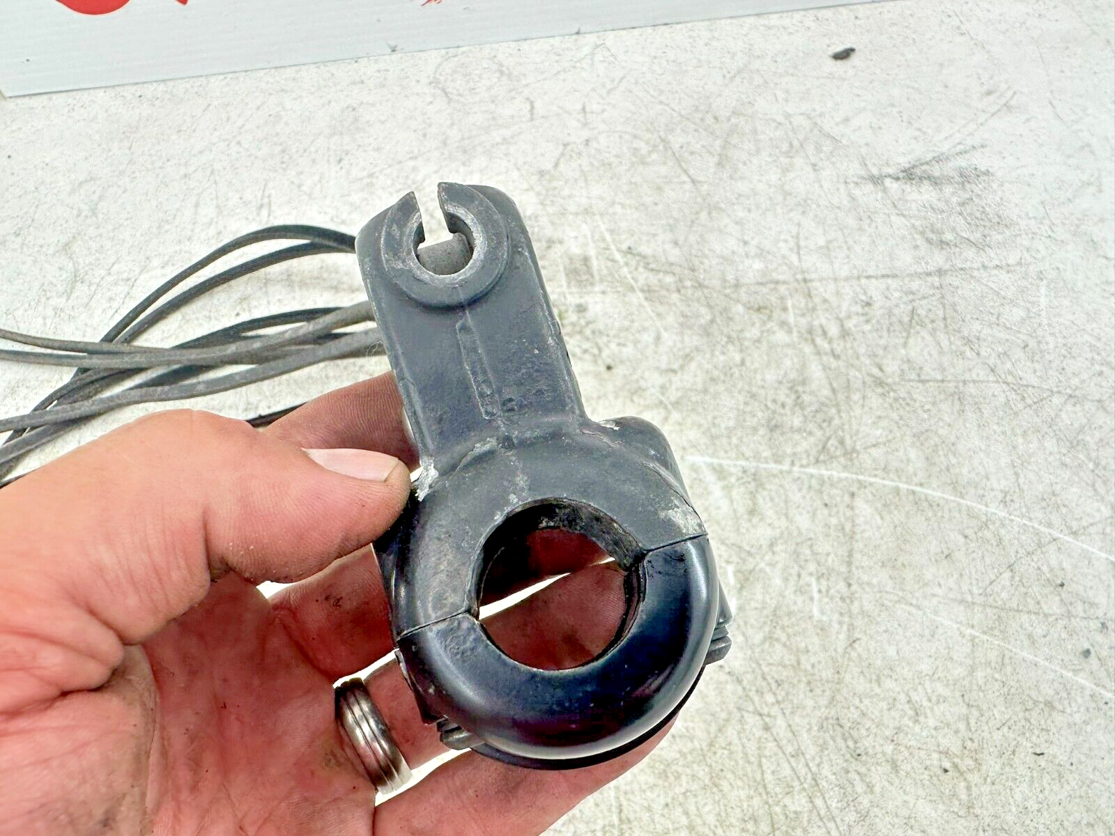 2001 HARLEY SOFTAIL Clutch Lever + Perch Pirch Mount