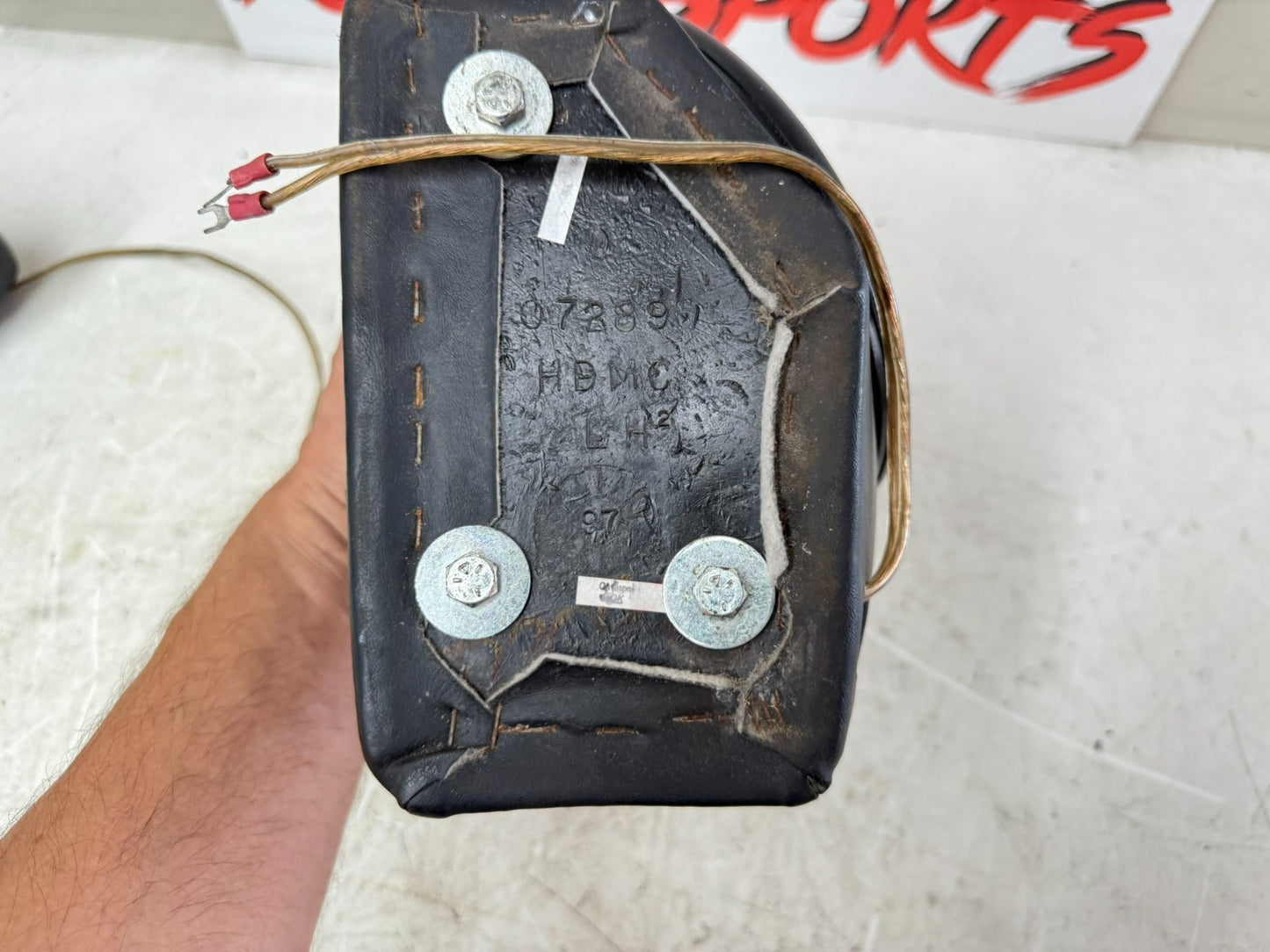 1998 HARLEY FLH ELECTRA GLIDE Rear Passenger Speaker Boxes & Speakers Jensen