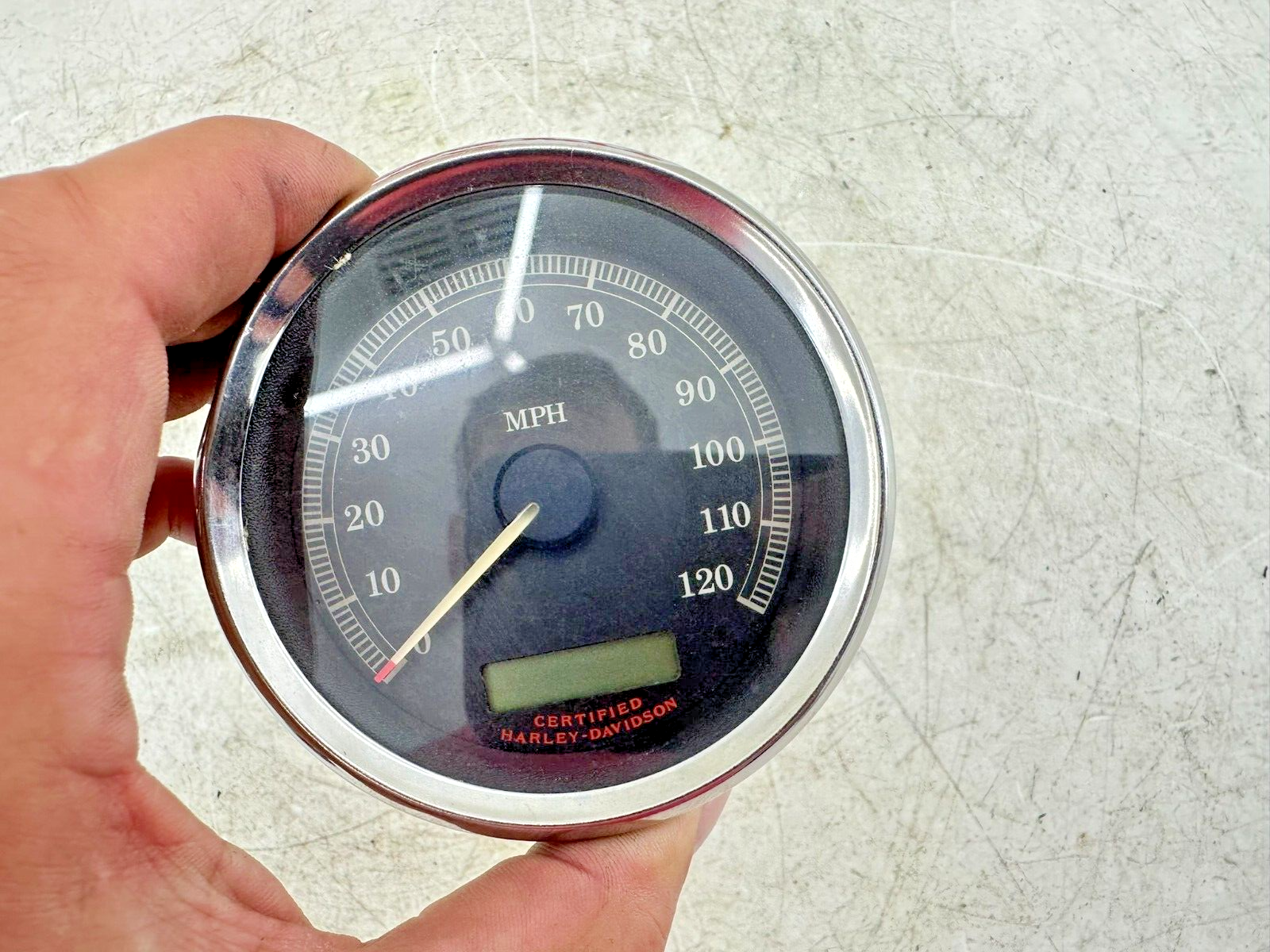 1999 HARLEY DYNA Speedometer Speedo Odometer 48K 3.5" 67403-04
