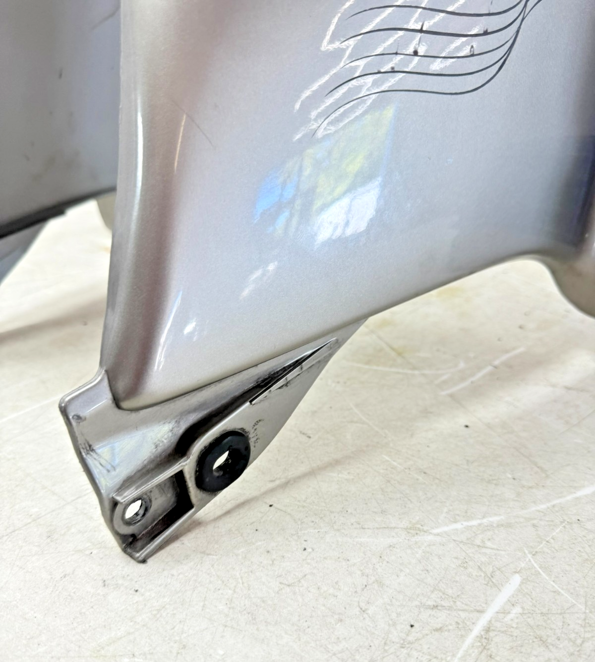 2002 Honda Goldwing GL1800 Front Dash Gas Tank Stereo Radio Fairing Cover Cowl 